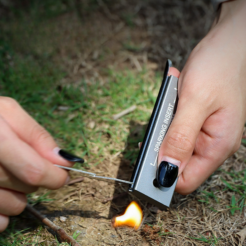 Magnesium Fire Starter - Perlengkapan Pemantik Api Darurat Magnesium &