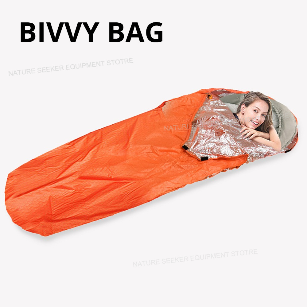 Bivy Bag Emergency - Kantong Tidur Termal Darurat – Kantong