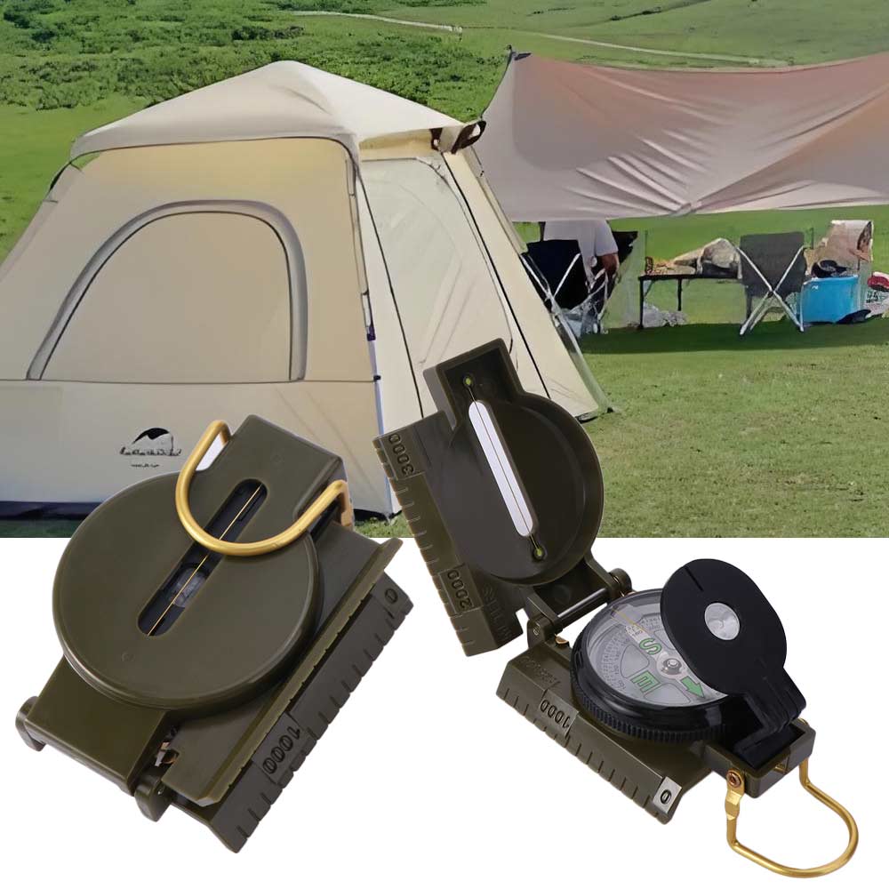 Kompas Profesional Tahan Air,  - Compass Lensatic ulasan dan harga