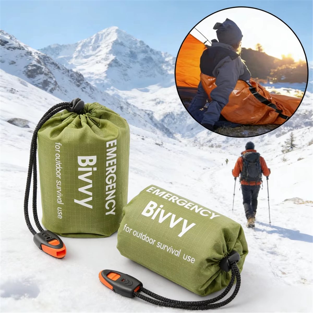 Kantong Tidur Darurat, Selimut - Bivy Bag Emergency ulasan dan harga