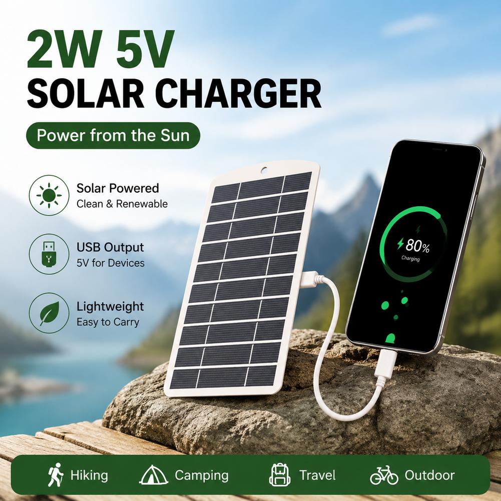 Pengisi daya panel surya USB p - Solar Emergency Charger ulasan dan harga